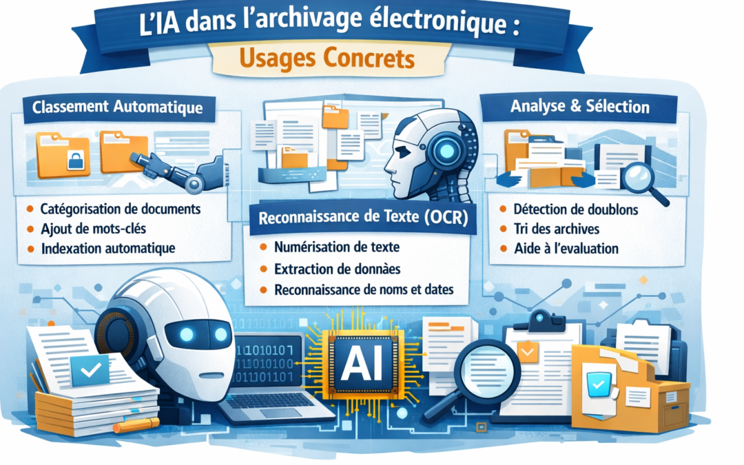 L’intelligence artificielle au service de l’archivage électronique